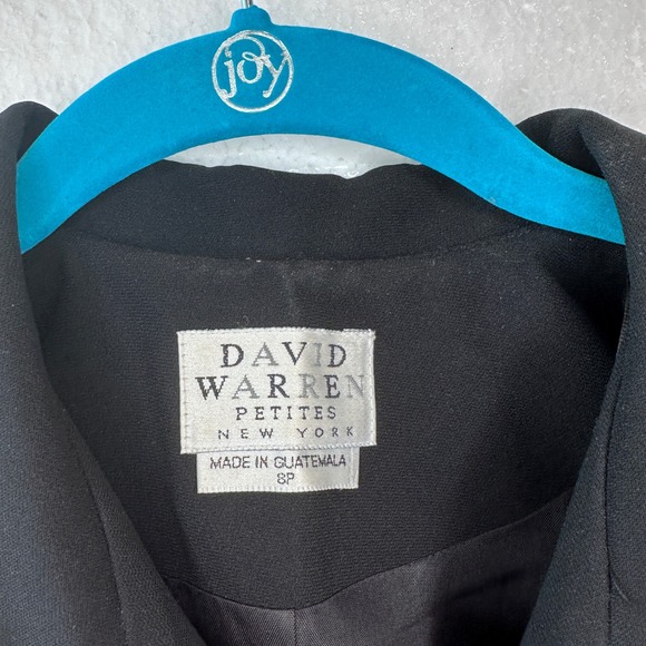 VTG David Warren‎ Petites Colorblock Zip Front Jacket Red Orange Purple Size 8P - Picture 2 of 7